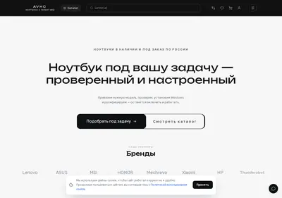 Снимок главной страницы avhc.ru