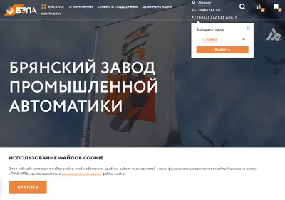 Снимок главной страницы bzpa.ru