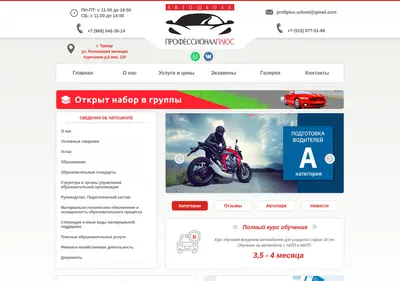 Снимок главной страницы avto-profiplus.ru