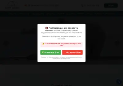 Снимок главной страницы b-medved.ru