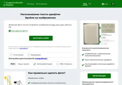 Снимок главной страницы angelina-reader.ru