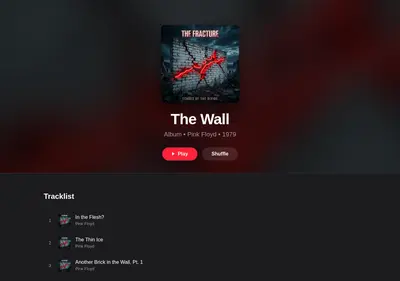Снимок главной страницы thewall.su