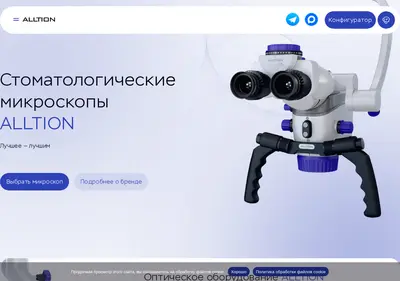Снимок главной страницы alltion.ru