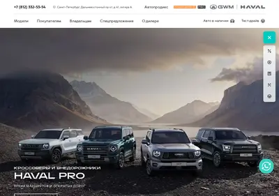 Снимок главной страницы autoprodix-havalpro.ru