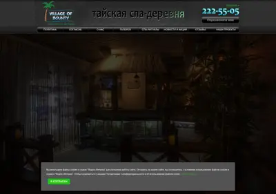Снимок главной страницы baunty-spa.ru