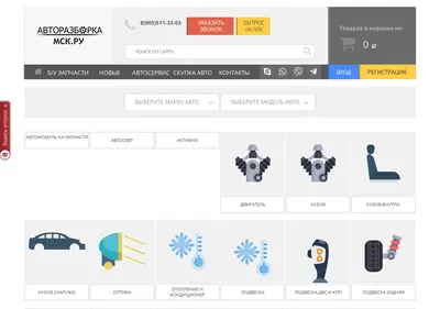 Снимок главной страницы avtorazborkamsk.ru