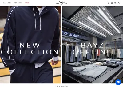 Снимок главной страницы bayzshop.ru