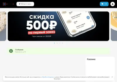 Снимок главной страницы burkabistro.ru