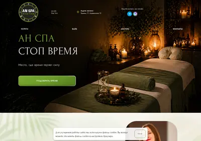 Снимок главной страницы an-spa.ru