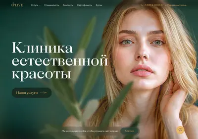 Снимок главной страницы olive-nn.ru