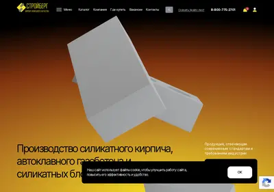 Снимок главной страницы stroyberg.su