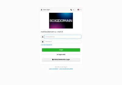Снимок главной страницы box2domain.ru
