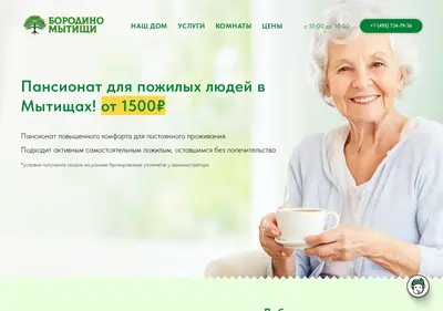 Снимок главной страницы borodino-pans.ru