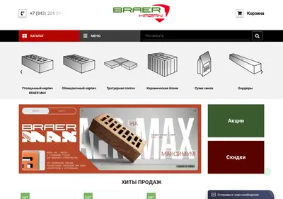 Снимок главной страницы braerkazan.ru