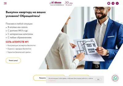 Снимок главной страницы an-chistie-prudi.ru