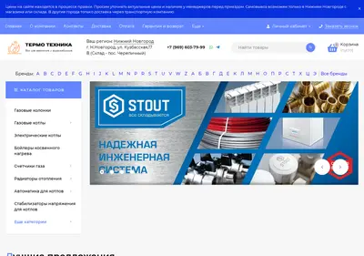 Снимок главной страницы ttnn.su