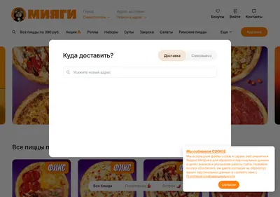 Снимок главной страницы miyagi.com.ru