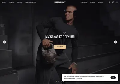 Снимок главной страницы cherez-ne-mogy.ru