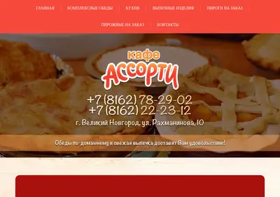 Снимок главной страницы assorti53.ru