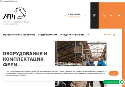 Снимок главной страницы apikazan.ru