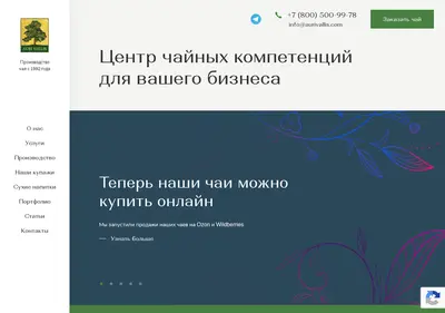 Снимок главной страницы aurivallis.ru