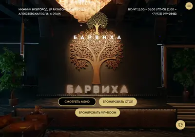 Снимок главной страницы barvikhann.ru
