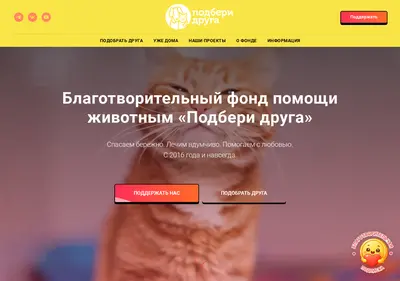 Снимок главной страницы adoptapet.ru