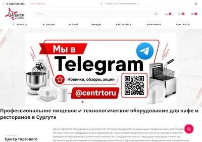 Снимок главной страницы centrto.ru
