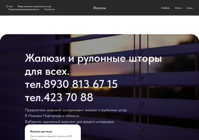 Снимок главной страницы avans-nn.ru