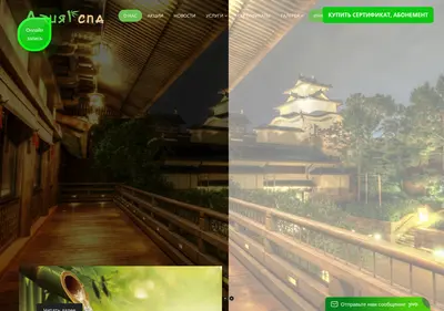 Снимок главной страницы asia-spa.su