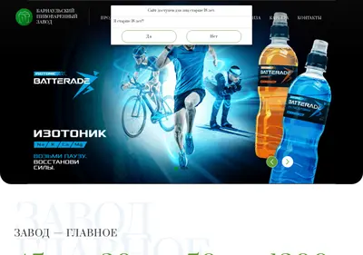 Снимок главной страницы bpz.su