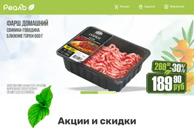 Снимок главной страницы tdreal.spb.ru