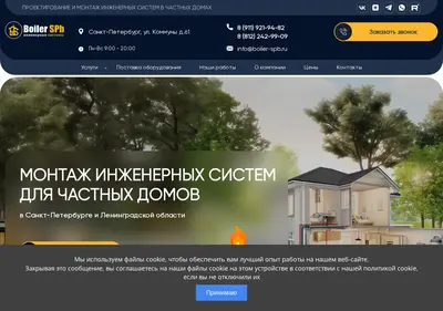 Снимок главной страницы boiler-spb.ru