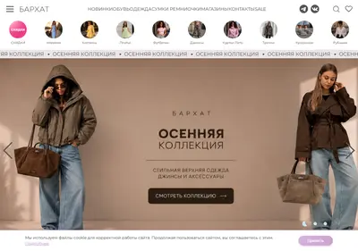 Снимок главной страницы barhatspb.ru