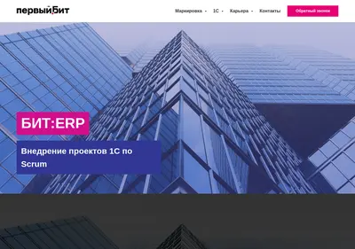 Снимок главной страницы bit-erp.ru