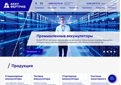 Снимок главной страницы akku-vertrieb.ru