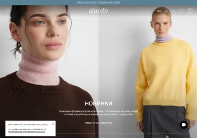 Снимок главной страницы aimclo.ru