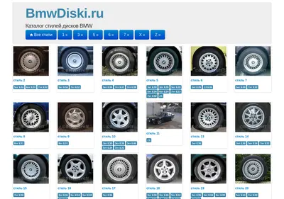 Снимок главной страницы bmwdiski.ru