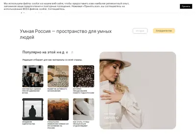 Снимок главной страницы cleverrussia.ru