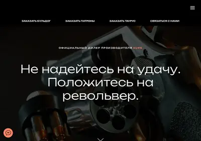 Снимок главной страницы armor-guns.ru