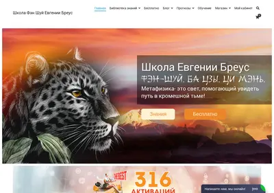 Снимок главной страницы breusschool.ru