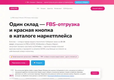 Снимок главной страницы blistro.ru