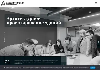 Снимок главной страницы absolut33.ru