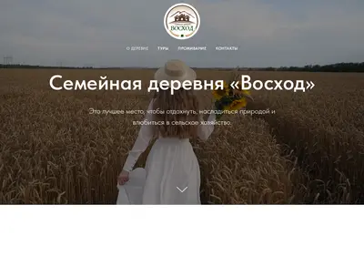 Снимок главной страницы agro-voshod.ru