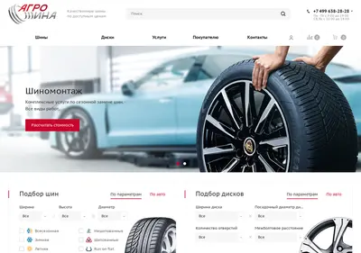 Снимок главной страницы agroshina77.ru