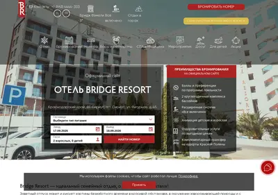 Снимок главной страницы brsochi.ru