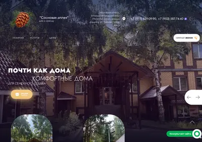 Снимок главной страницы apart-alleya.ru
