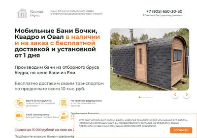 Снимок главной страницы bani-kvadro.ru