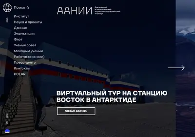 Снимок главной страницы aari.ru