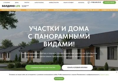 Снимок главной страницы boldino59.ru